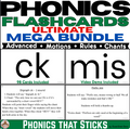 Phonics That Sticks™ | Ultimate Mega Bundle | Phonics Flashcards with Movements & Chants