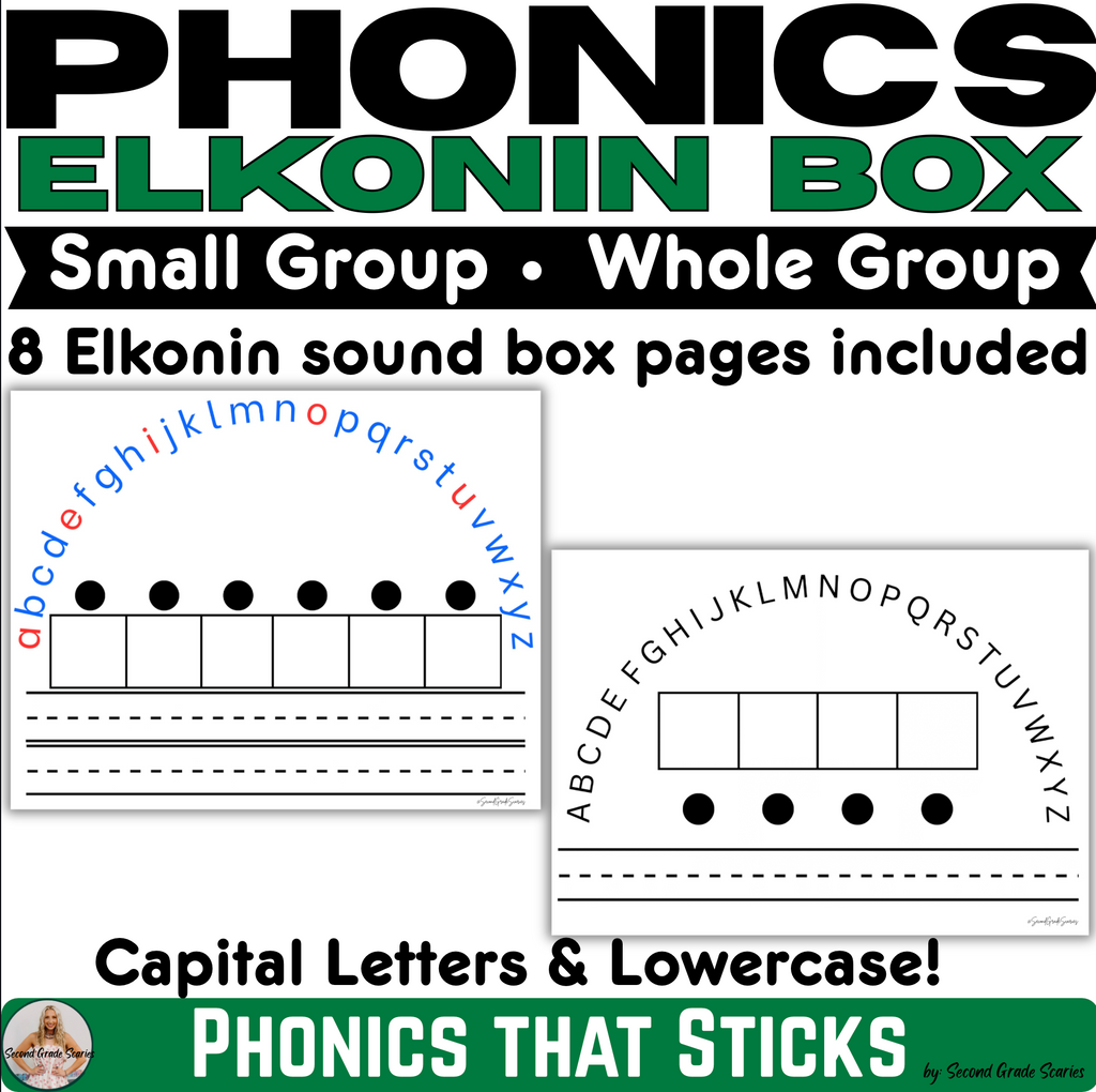 Elkonin Sound Boxes | Phoneme Segmentation & Spelling Mats | 3, 4, 5 & 6 Sounds
