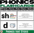 BUNDLE | Phonics That Sticks Picture Cards | A-Z & Advanced Cards